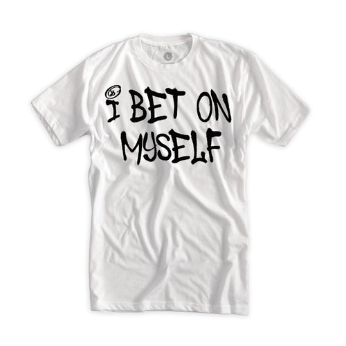 Motivational Streetwear T-Shirt – I Bet On Myself | ybOrdinary