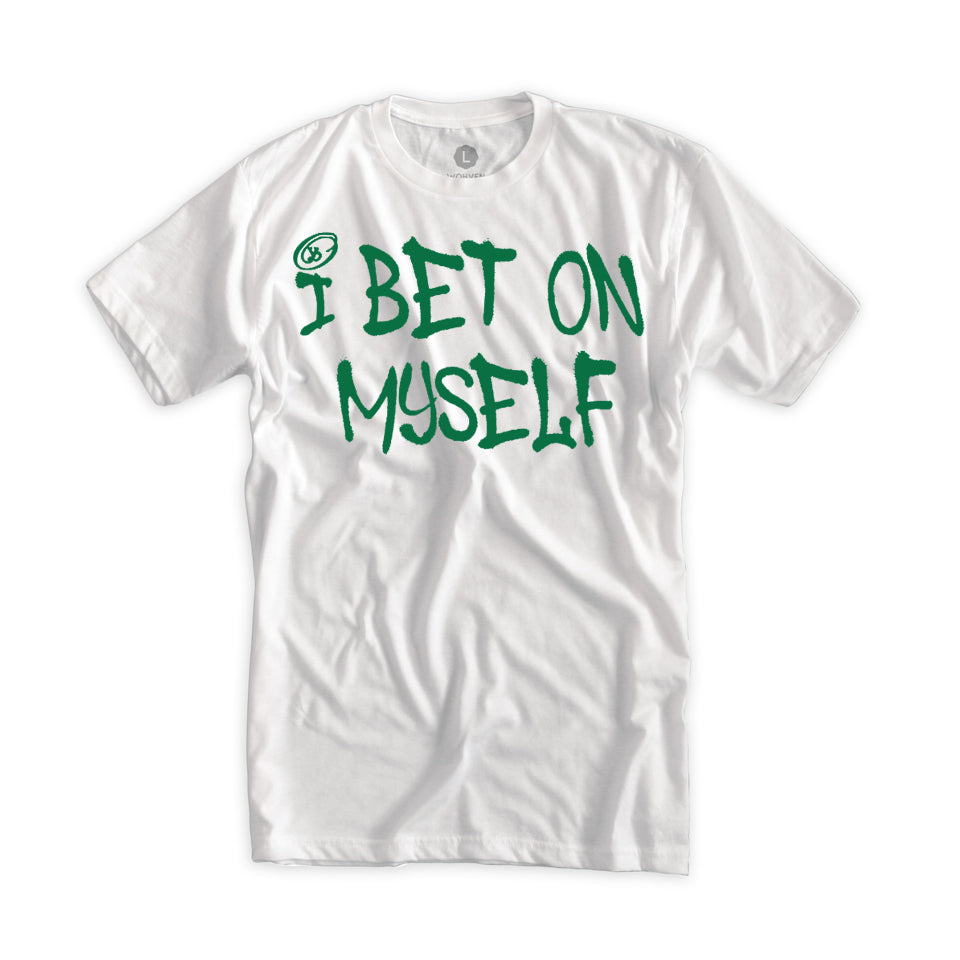 Motivational Streetwear T-Shirt – I Bet On Myself | ybOrdinary