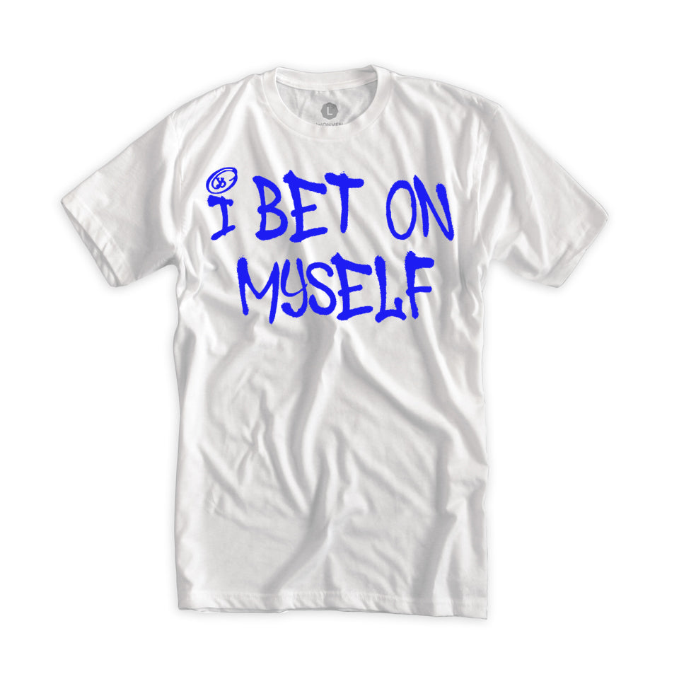 Motivational Streetwear T-Shirt – I Bet On Myself | ybOrdinary