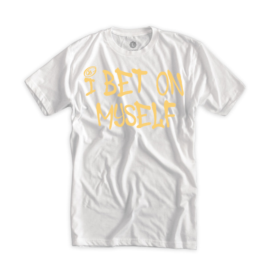 Motivational Streetwear T-Shirt – I Bet On Myself | ybOrdinary
