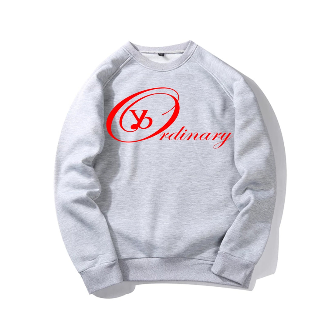 ybOrdinary - Men's Signature Logo Crew Neck (Different Colors Available)