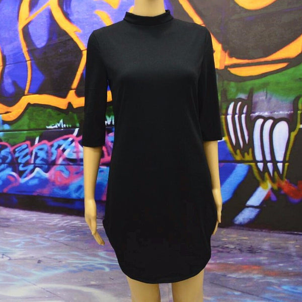 ybOrdinary- Half Sleeve Dress - yb Ordinary Clothing