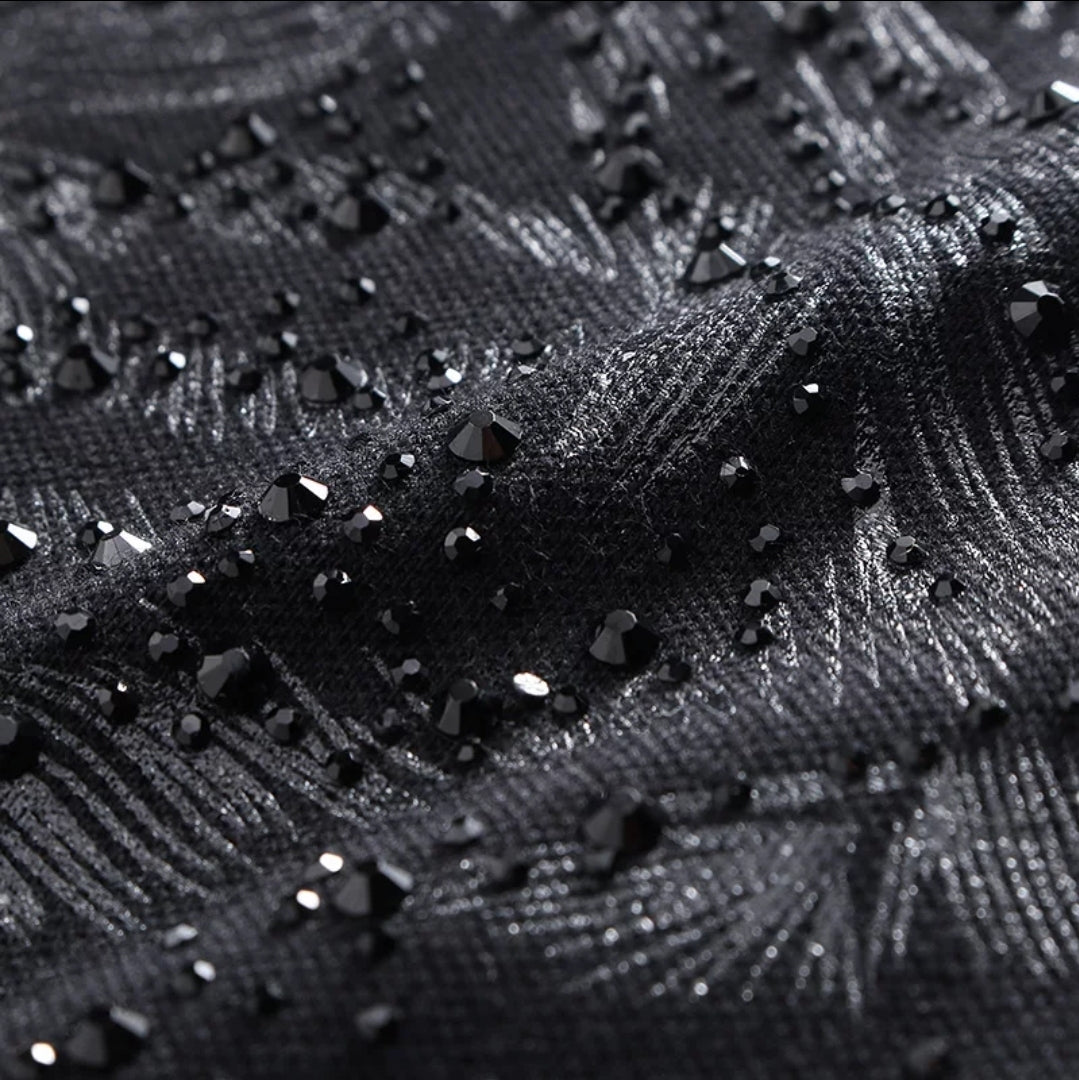 ybOrdinary - Studded Tiger Print Polo