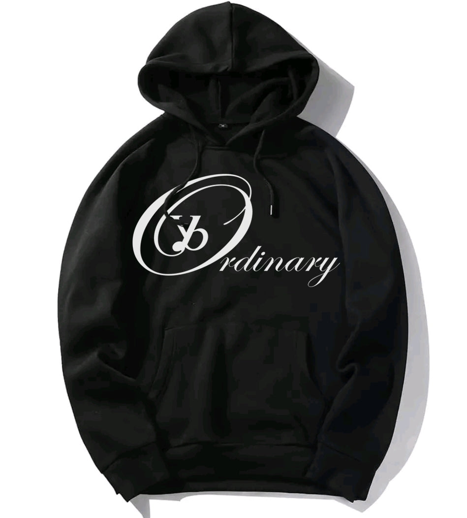oversized black streetwear hoodie by ybOrdinary