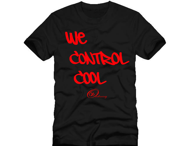 Motivational Streetwear T-Shirt – We Control Cool | ybOrdinary