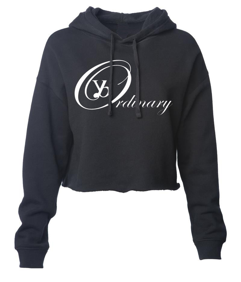 ybOrdinary - Long Sleeve Crop Hoodie