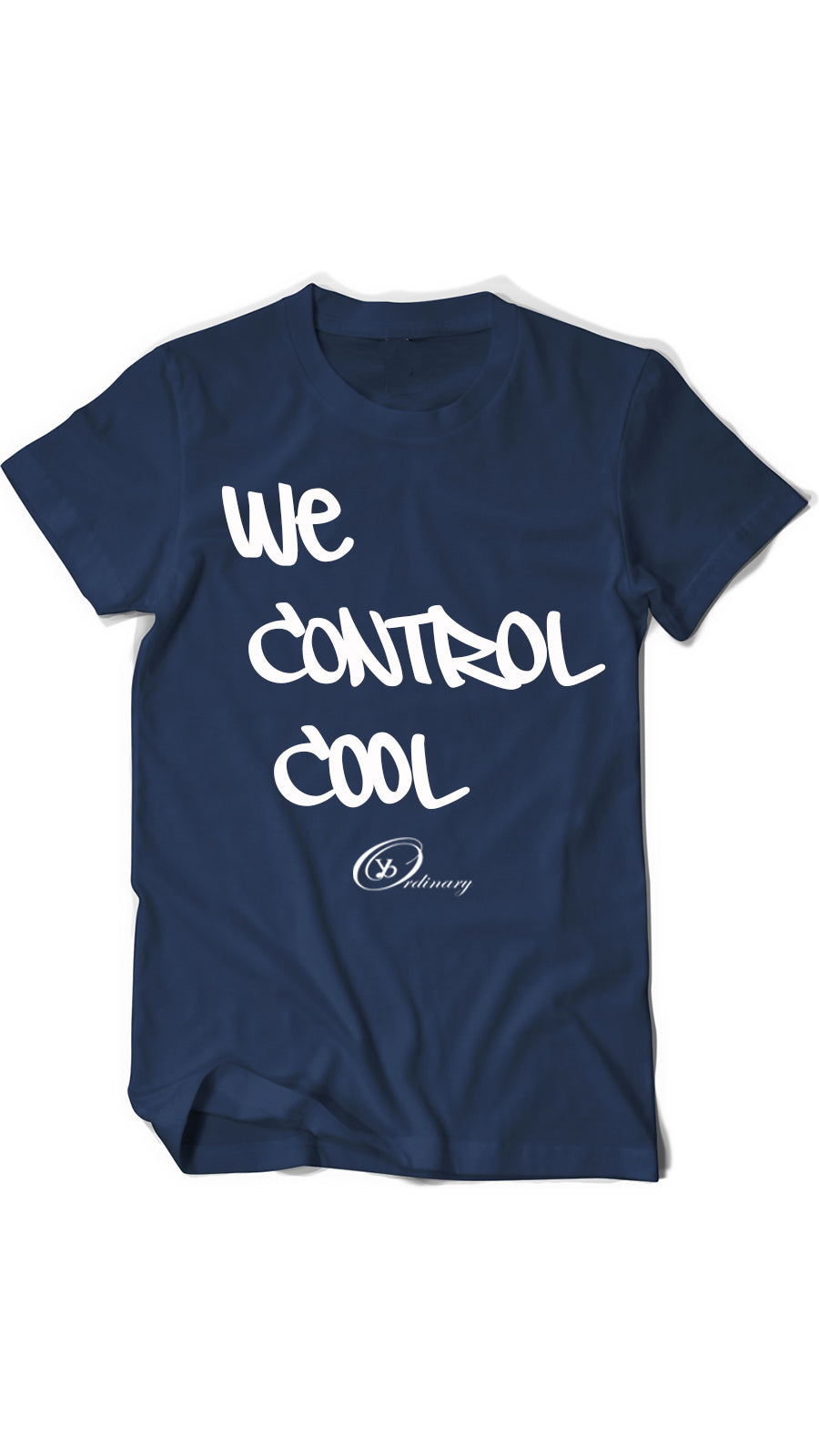 Motivational Streetwear T-Shirt – We Control Cool | ybOrdinary