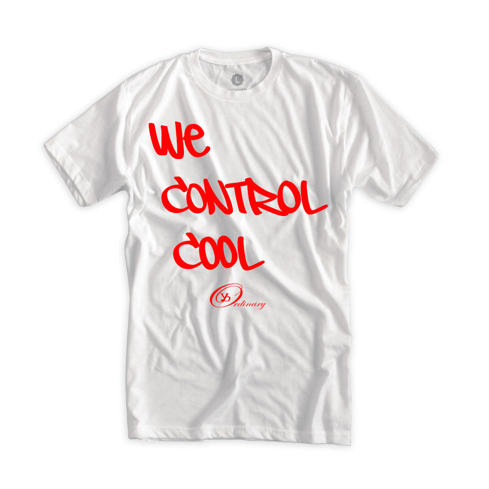 Motivational Streetwear T-Shirt – We Control Cool | ybOrdinary