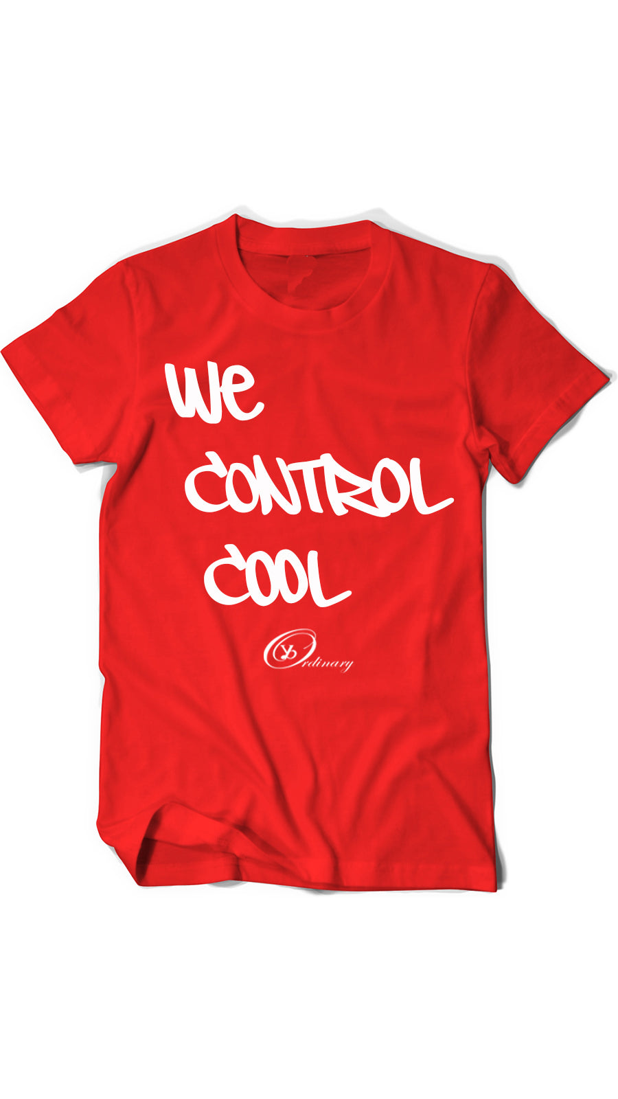 Motivational Streetwear T-Shirt – We Control Cool | ybOrdinary